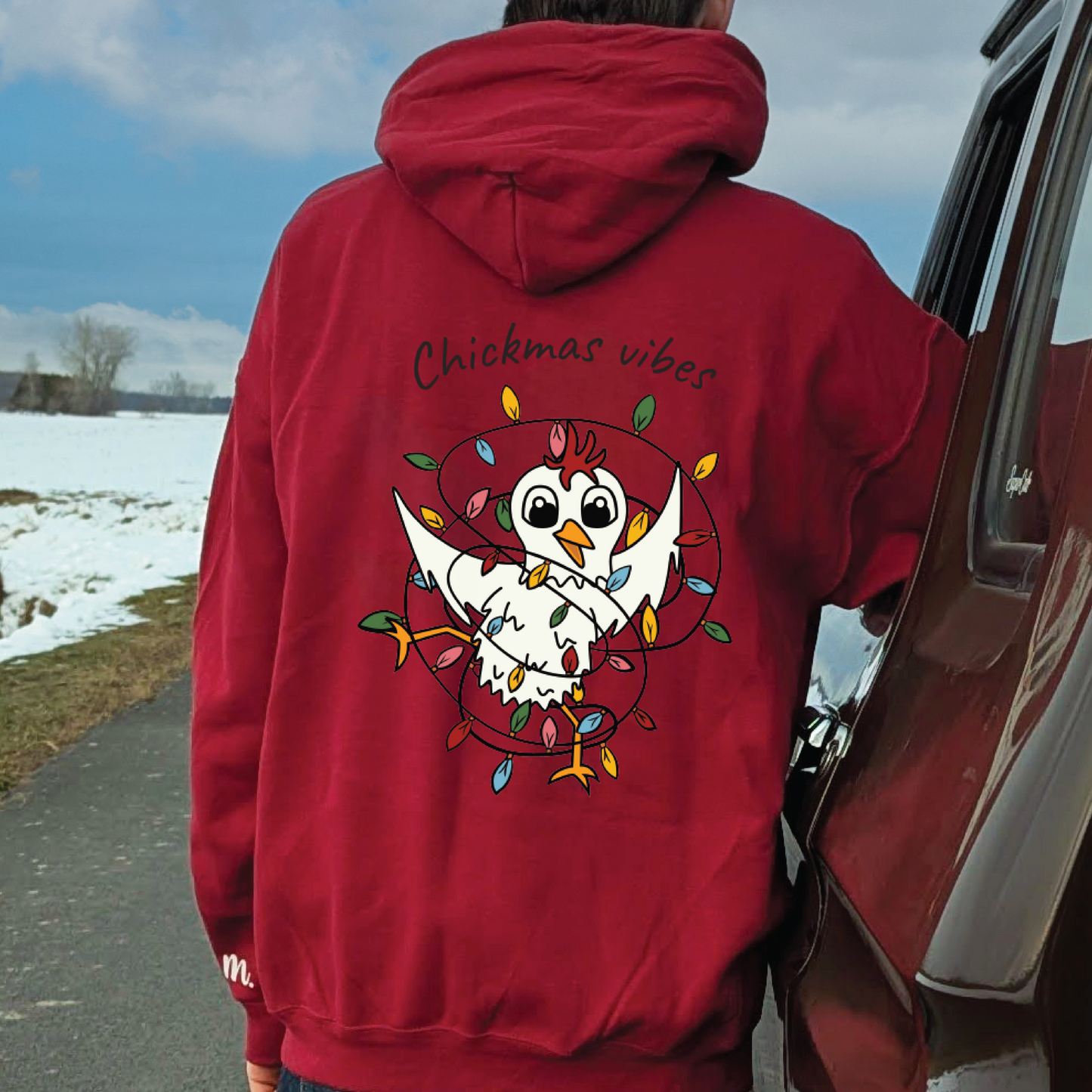 Hoodie Noël | Myrtille design