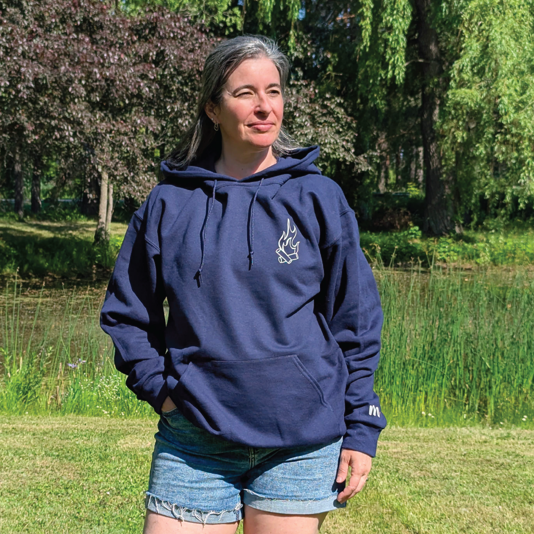 Hoodie Chalet | Myrtille design