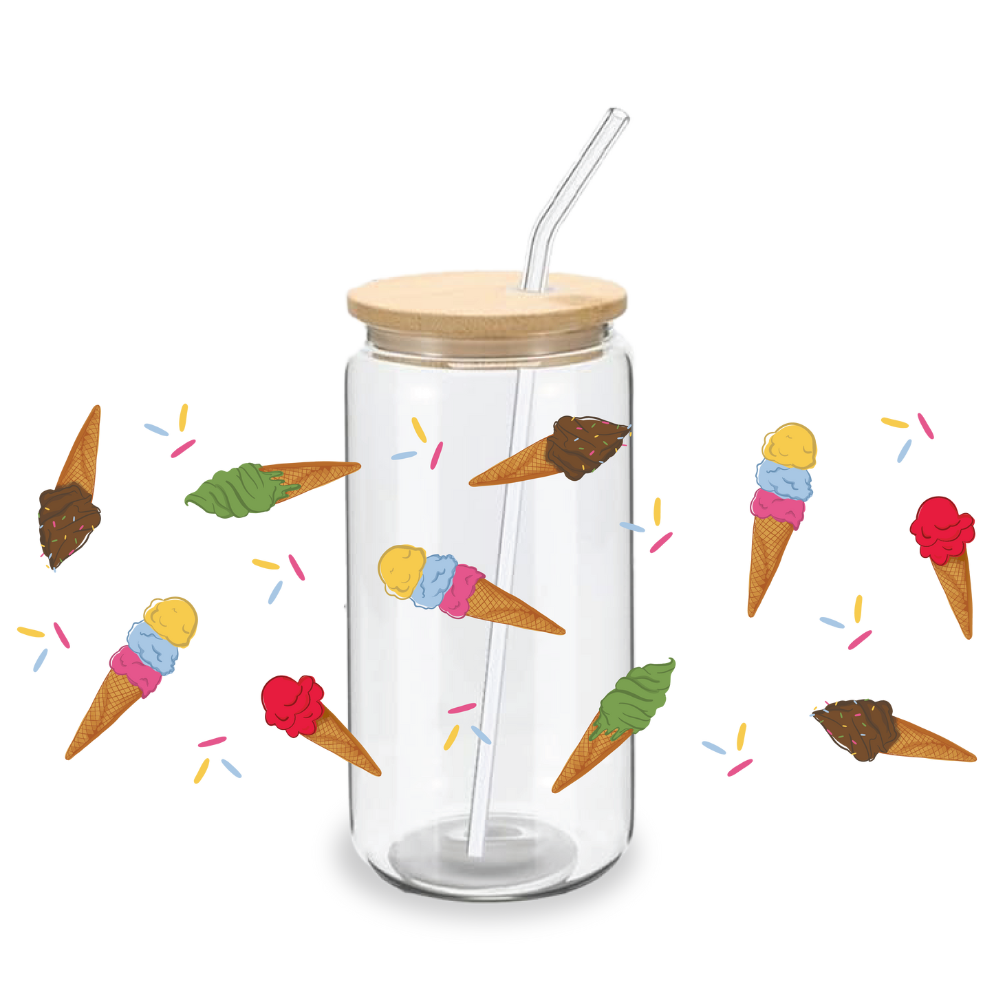 Verre 16oz |Myrtille design