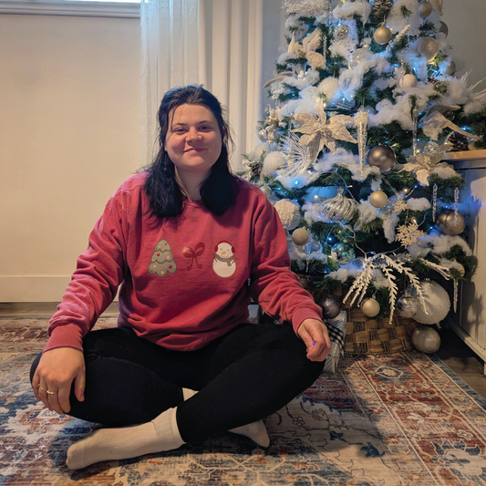 Crewneck Noël | Myrtille design