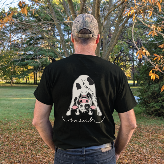 T-shirt vache | Myrtille design