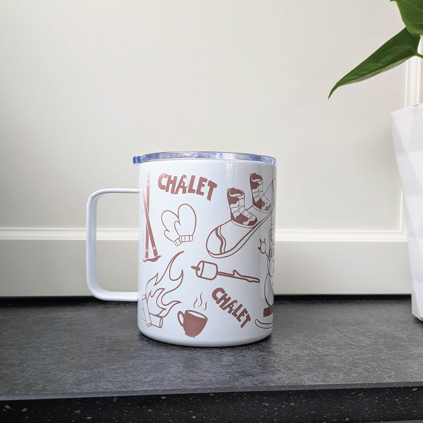 Tasse 12oz | Myrtille design