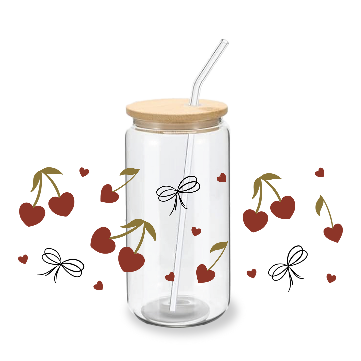 Verre 16oz| Myrtille design