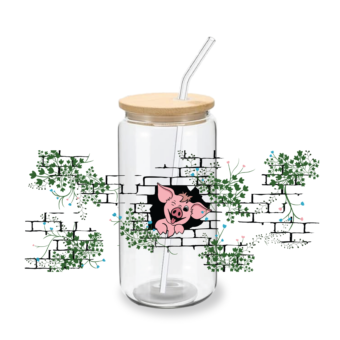 Verre 16oz | Myrtille design