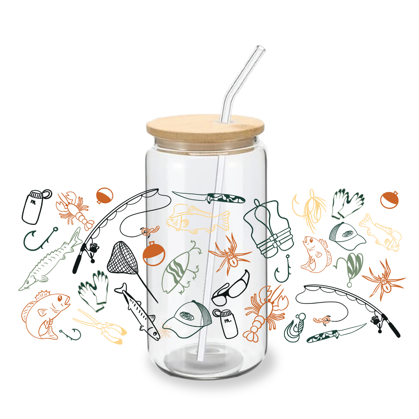 Verre 16oz | Myrtille design