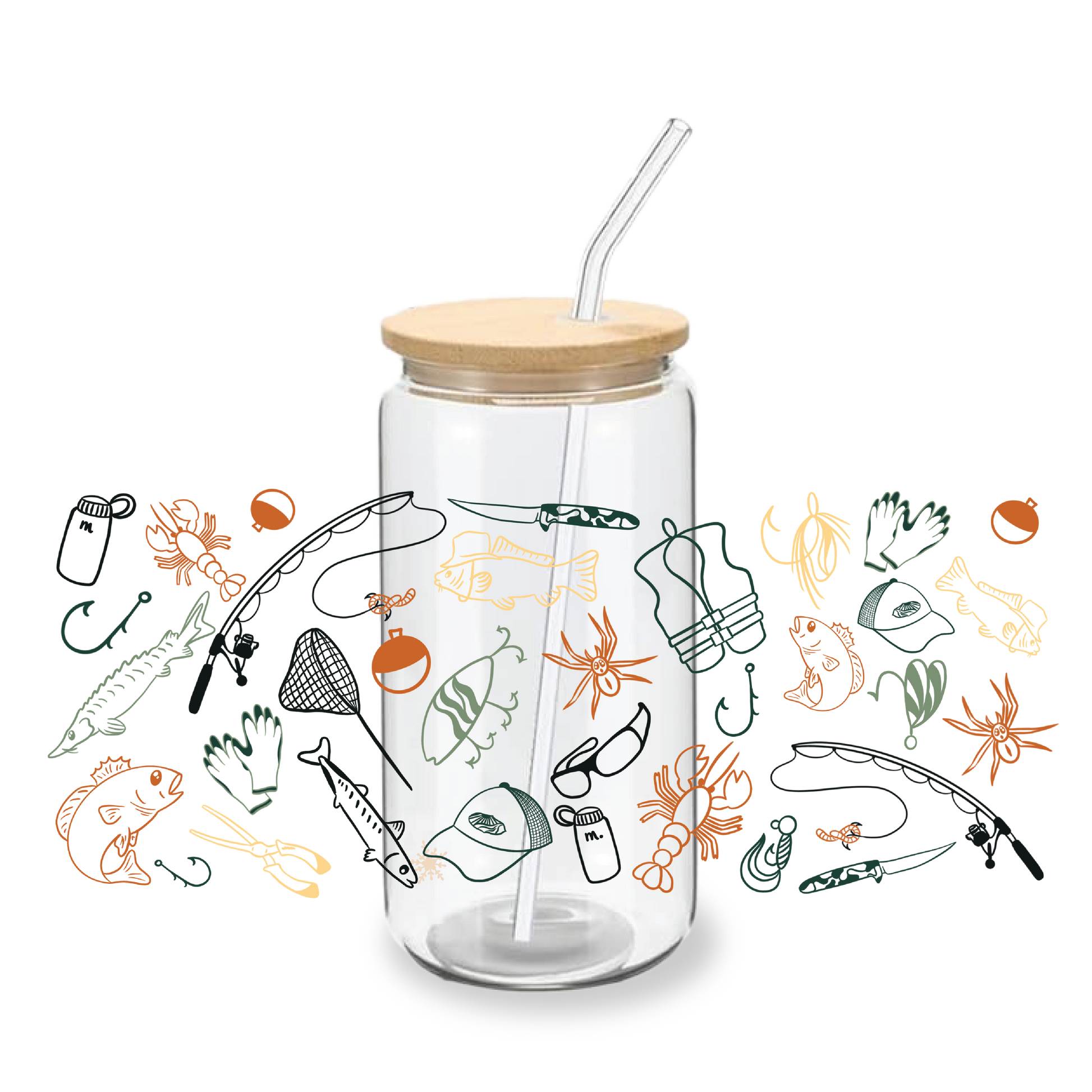 Verre 16oz | Myrtille design