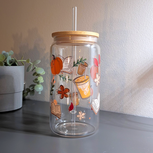 Verre 16oz |Myrtille design