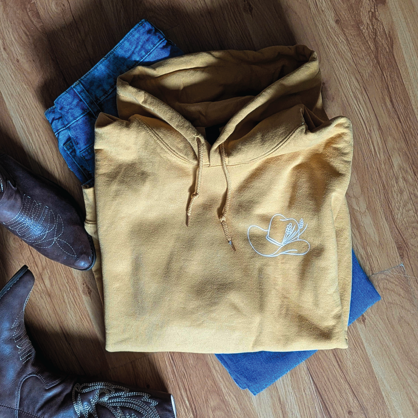 Hoodie cowboy | Myrtille design