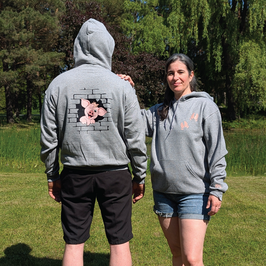 Hoodie Cochon | Myrtille design