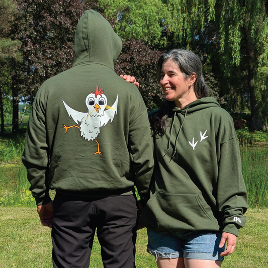 Hoodie Poule | Myrtille design