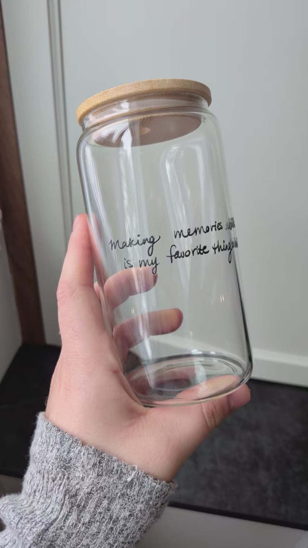Verres 16oz | Myrtille design