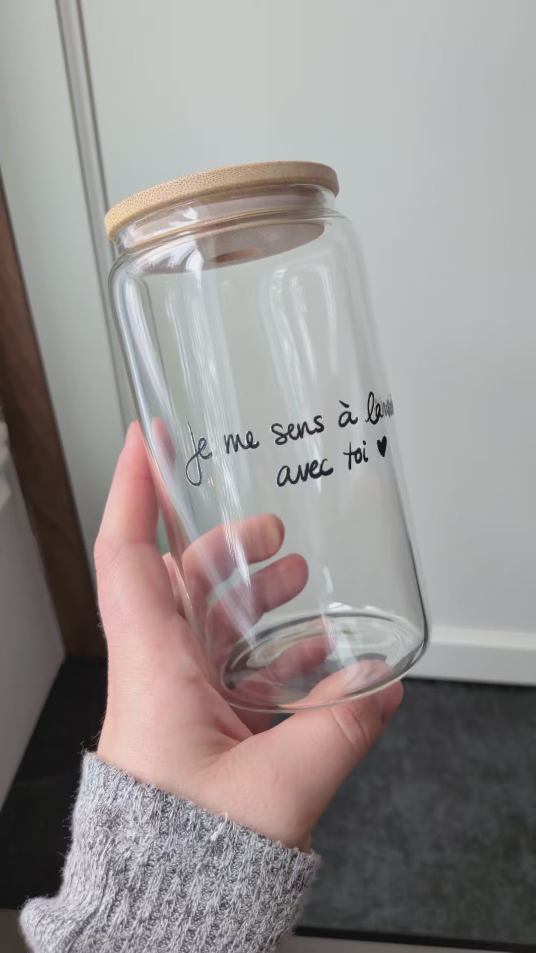 Verres 16oz | Myrtille design