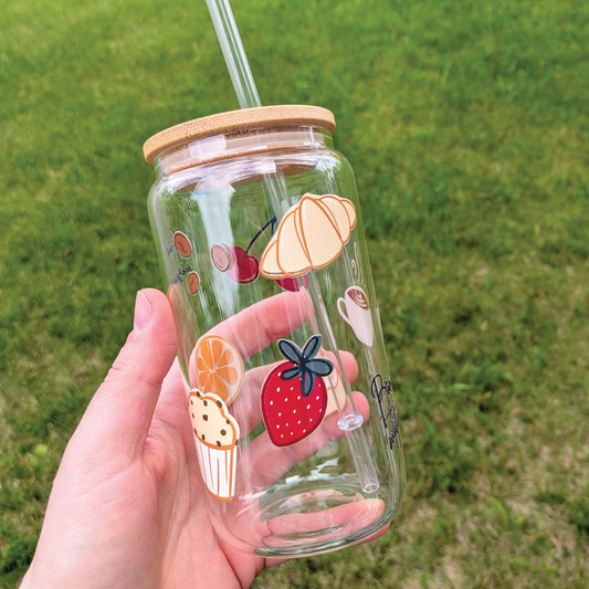 Verre 16oz | Myrtille design