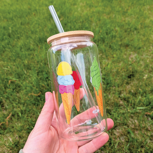 Verre 16oz |Myrtille design